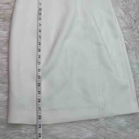 Elie Tahari Women's Jemra Cut Out Dress White Size 10  Cocktail Wedding Party - Picture 3 of 16